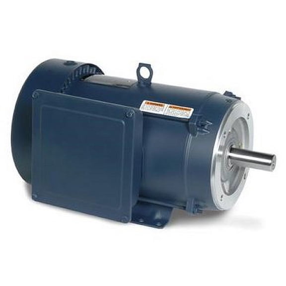 10 hp 3450 RPM 215TC Frame TEFC C-Face- Rigid Base 208-230V Leeson Electric Motor # 140695