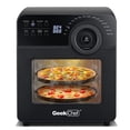 thumbnail image 1 of 10-in-1 Air Fryer Oven, 15 Quart Airfryer Toaster Oven Combo,Large Capacity Countertop Convection Toaster Oven with Rotisserie Dehydrator, ETL Certified,1700W, 1 of 9