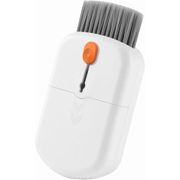 10-in-1 Computer Cleaning Kit, Keyboard Cleaning Kit with Retractable Brush, Keycap Puller, Screen Cleaner for Laptop, PC, MacBook, iPhone, AirPods, Camera Lens