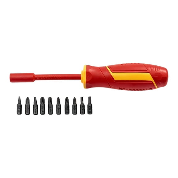 10 in 1 Insulated Screwdriver Set VDE 1000V Electrical Repair Tool