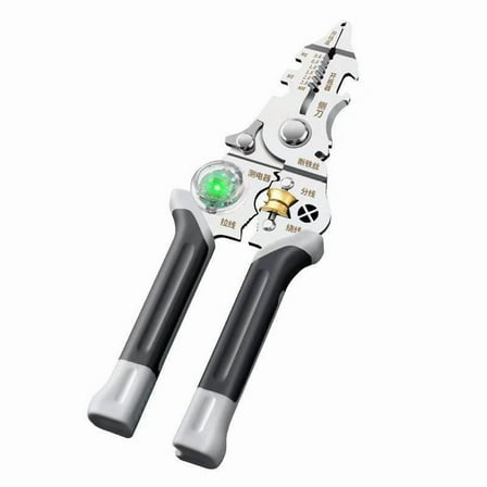 10-in-1 Multi-Functional Wire Stripper Scissors With Electrical Test