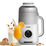 40 oz Nut Milk Maker Machine, 10-in-1 Automatic Soy Milk Maker for Almond, Oat & Soy Milk, Plant-Based Milk Maker with Delay Start, Keep Warm, Self Cleaning & Boil Water