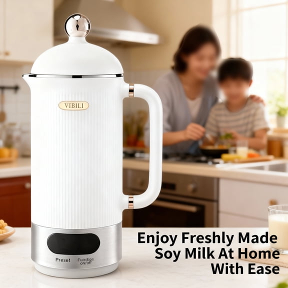 10 in 1 Nut Milk Maker Machine 12 Blades 40oz 1.2L Soy Milk Maker Self Clean 12H Delay Keep Warm Boil One Touch Almond Milk Mak
