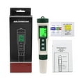 thumbnail image 1 of 10-in-1 P-H Meter Tester Digital Water Quality Test Meter With/non Backlight TDS/EC/SALT/TEMP/S.G/ORP/H2/Fertile Test ,Accurate - WHITE_BACKLIGHT, 1 of 7