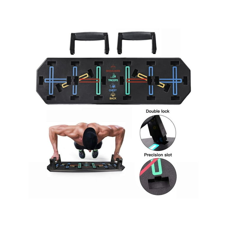 10 in 1 Push Up Rack Board System Fitness Workout Train Gym Exercise Walmart
