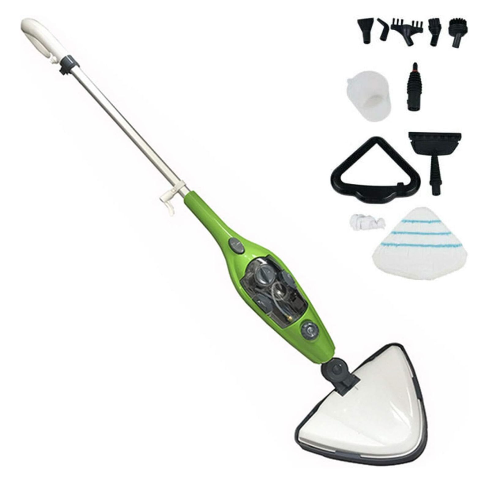10in1 Steam Mop Floor Steamer 1300W MultiPurpose Cleaner 350ml Water