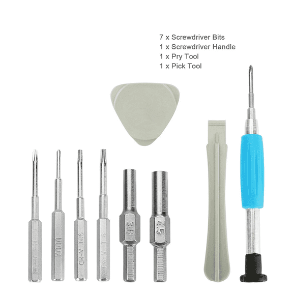 10 in 1 Triwing Screwdriver Repair Tool Kit for Switch SNES N64 NES Wii Console