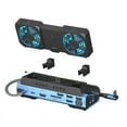 thumbnail image 1 of 10-in-1 Type-C Game Docking Station for Steam DeckROG Ally/Switch M.2 PCie Nvme Hard Disk Box,USB C HUB 4K60HZ Dual Fan, 1 of 5