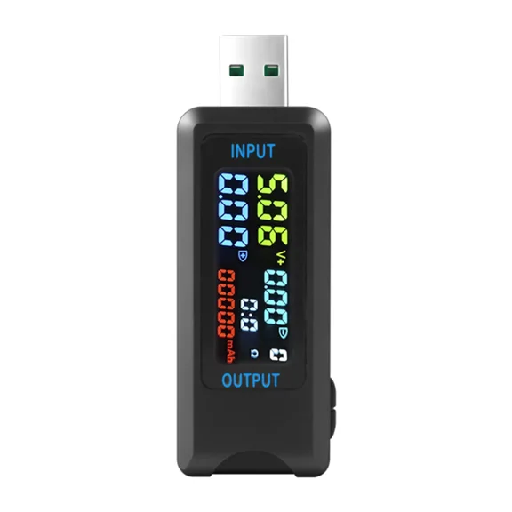 10-in-1 USB Tester DC Digital Voltmeter Amperimetro Current Voltage Meter Amp Volt Ammeter Detector