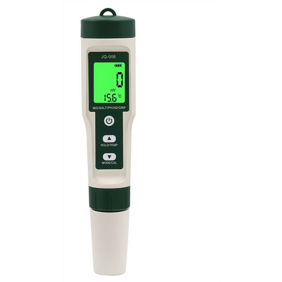 10 in 1 Water Quality Tester PH/TDS/EC/SALT/TEMP/S.G/ORP/H2/Fertile/Resistivity Tester Pen For Aquarium Swimming Pool ,Multifunctional