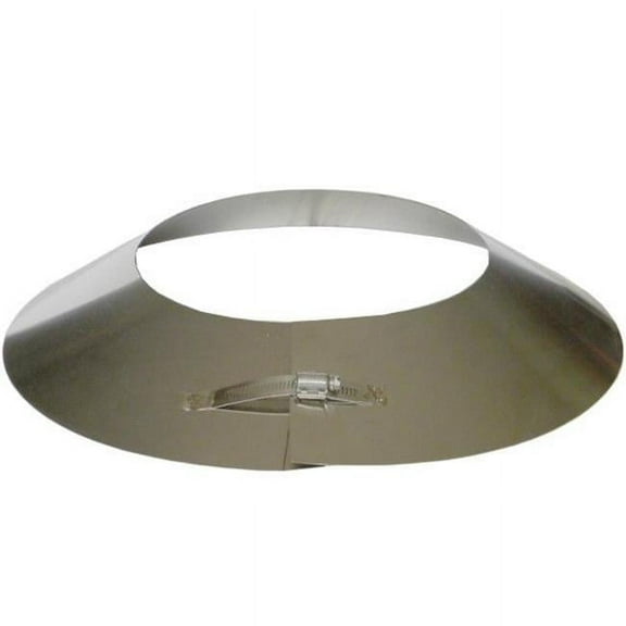 10 in. Armor Flex 304L Stainless Steel Rigid Storm Collar