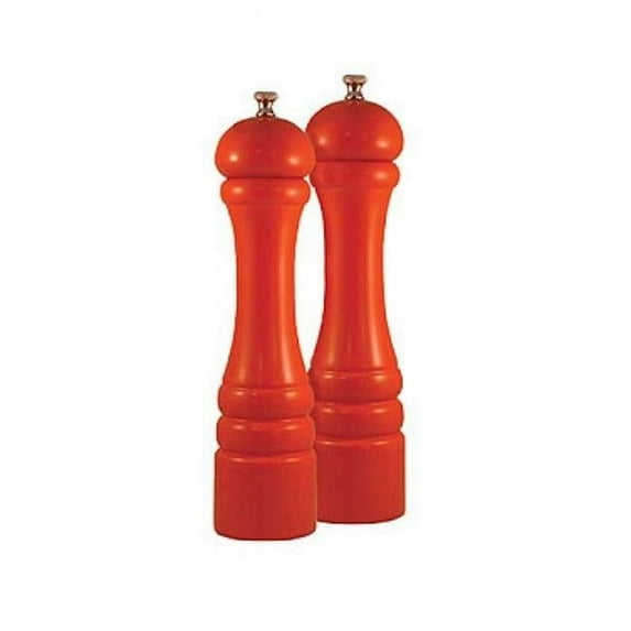 10 in. Butternut Orange Mill and Salt Mill Set