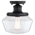 thumbnail image 1 of 10 in. Collins Outdoor Flush Mount, Matte Black, 1 of 1
