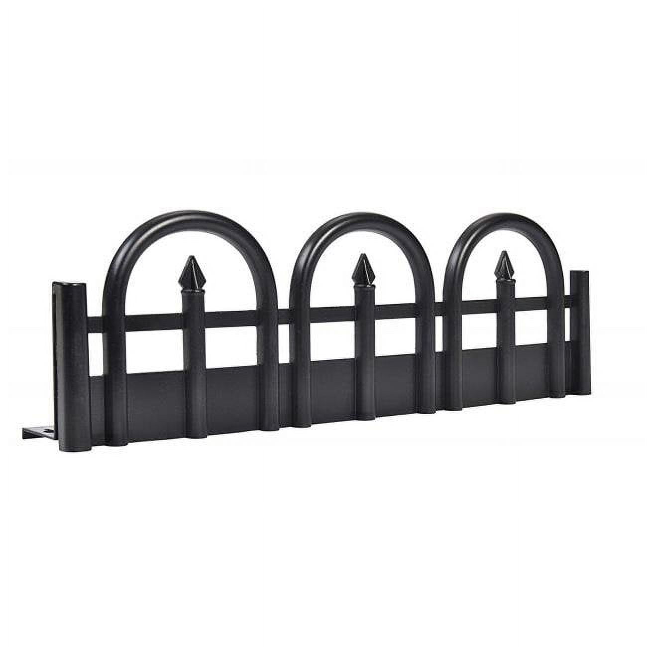 EasyFlex 10 ft. Black Plastic Decorative Landscape Edging Kit