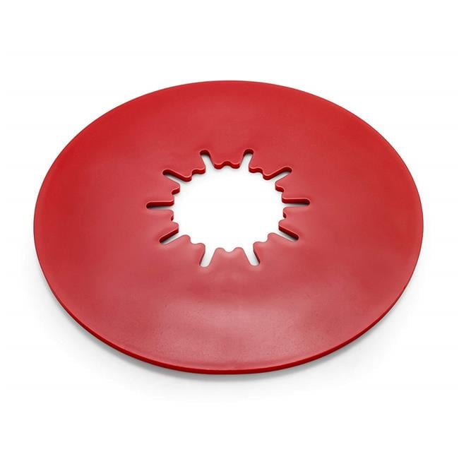 10 in. Fifth Wheel Lube Plate - Red with PTFE - Walmart.com