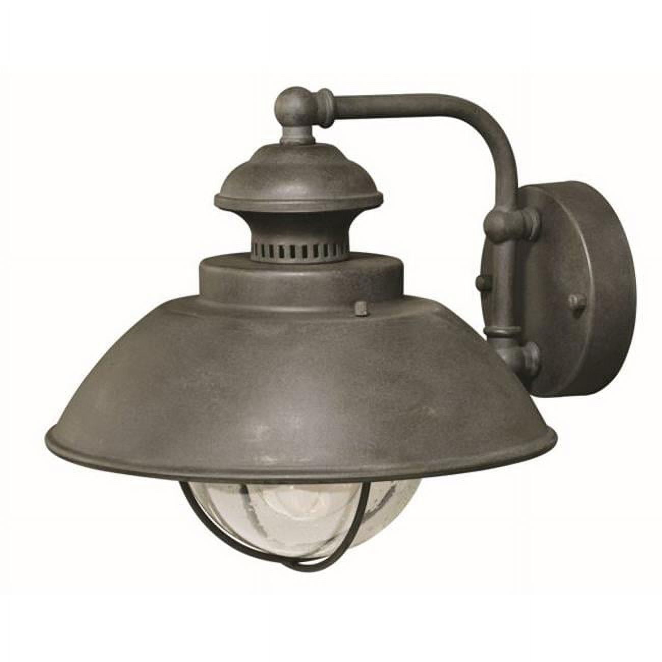 Harwich Textured Gray Steel 11.5" Outdoor Wall Lantern