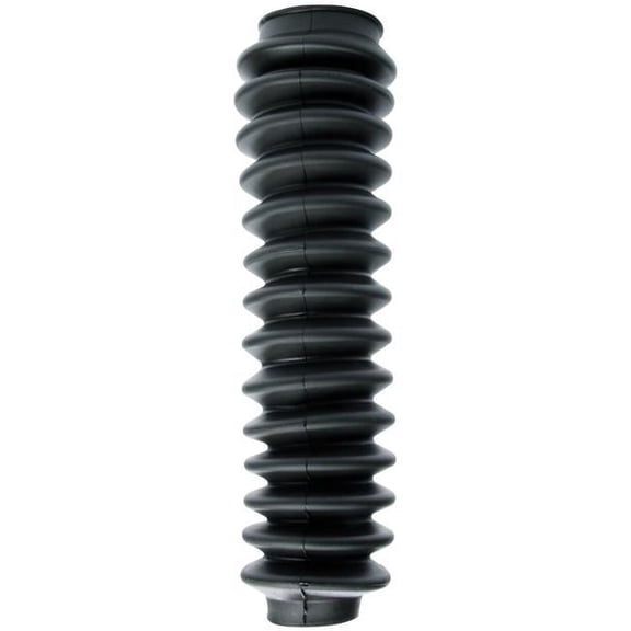 10 in. Long Rubber Shock Shaft Boot, Black - Set of 5