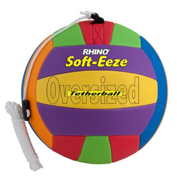 10 in. Rhino Soft Eeze Volleyball, Multicolor
