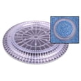 thumbnail image 1 of 10 in. Round Pebble Top Drain Cover, Clear, 1 of 1