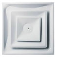thumbnail image 1 of Manufacturer Varies 10 in Square 2 Cone Diffuser, White 4MJU4, 1 of 1