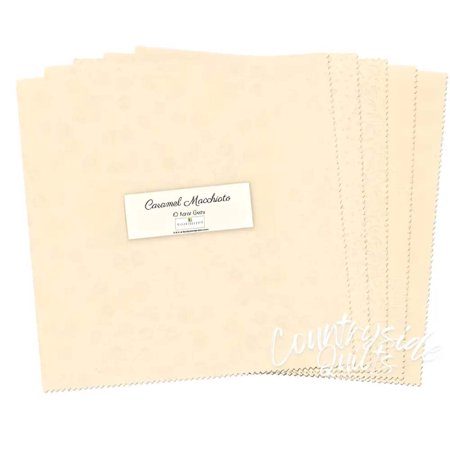 Wilmington Prints Caramel Macchiato 10 inch Squares