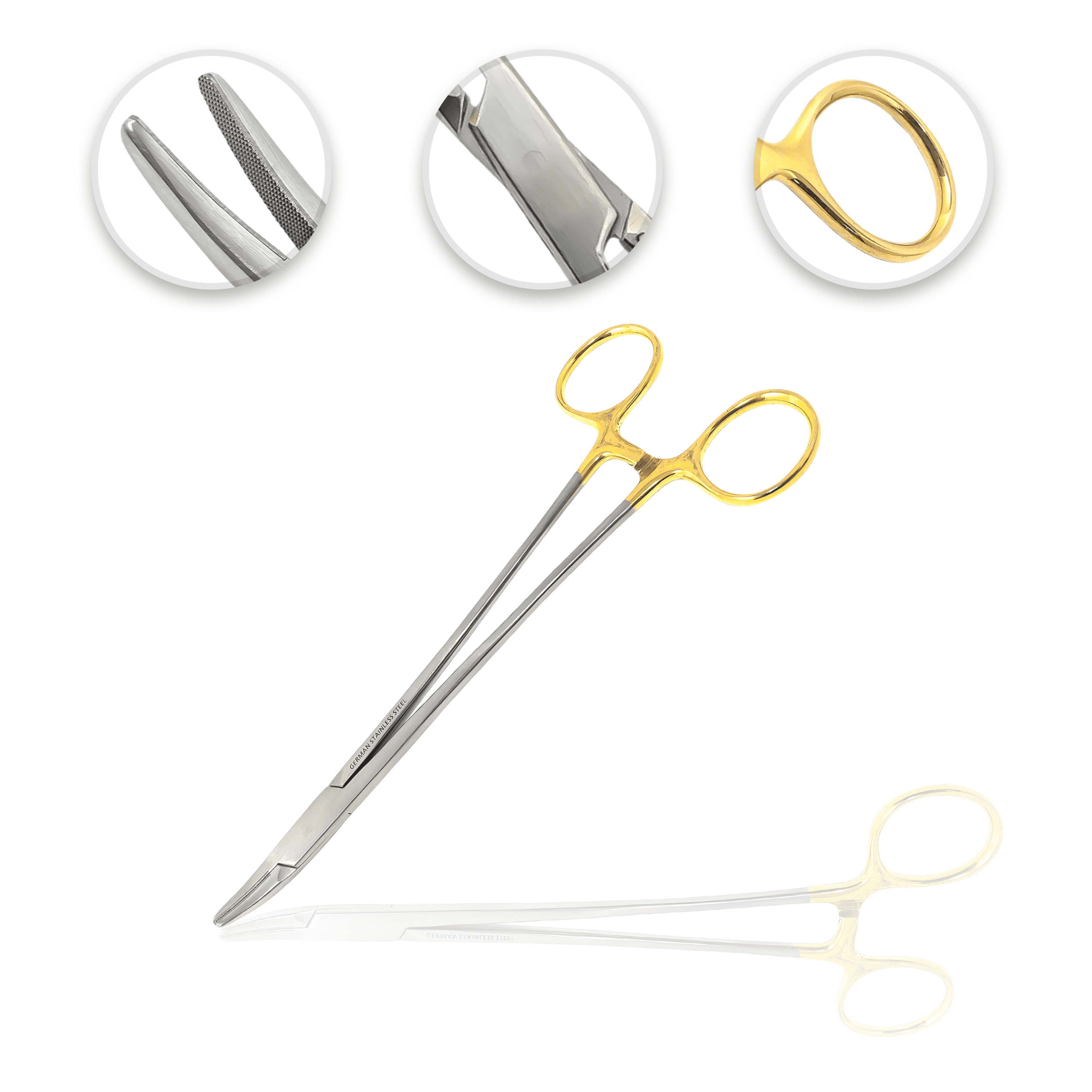10 in. TC Needle Holder Driver - Heaney