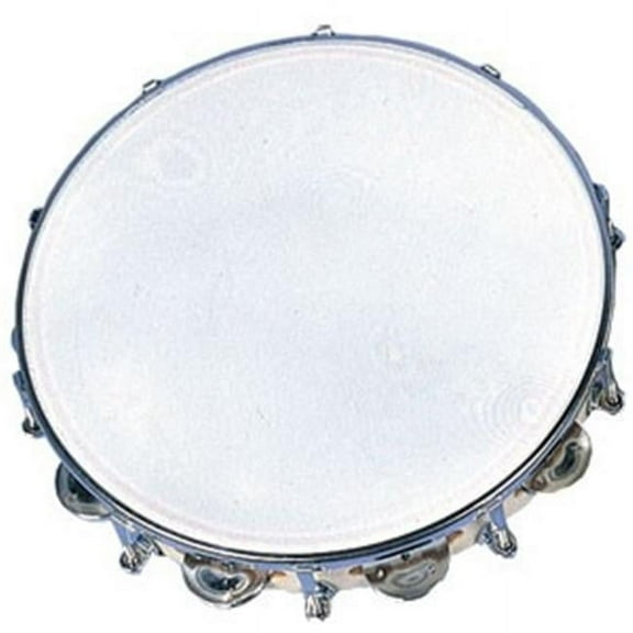 10 in. Tambourine - 18 Jingles Tuneable