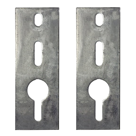10 in. W x 3 1/2 in. H x 1/4 in. Thick HD Dock Anchor Chain Retainer Plate (2-Pack)