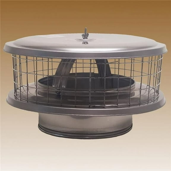 10 in. Weathershield Air Cooled Chimney Cap