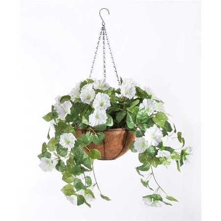 10 in. Weave Hang Basket, Light Terra Cotta