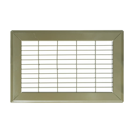 10 in. Wide x 8 in. High Rectangular Floor Return Air Grille of Steel for Duct Opening 10 in. W x 8 in. H- Free 2-3 Business Day Delivery