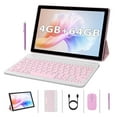thumbnail image 1 of 10 inch Android 11 Tablet, 4GB RAM+64GB ROM 512GB Expandable Tablets, 1.8GHz Quad Core Processor Tablet, 1280*800 IPS 10'' HD Touch Screen, 2+8MP Dual Camera, 6000mAh Battery, WiFi, GPS, BT Tablet PC, 1 of 8