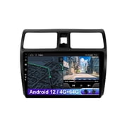 Sehmtoo Car Radio 10 inch Android 12 Car Stereo Auto Radio Player For Suzuki Swift 2004-2016-BT5.0/FM/AM/AUX/GPS Navigation/Carplay/DSP/Fast-boot/360 Camera-4G+64G Head Unit