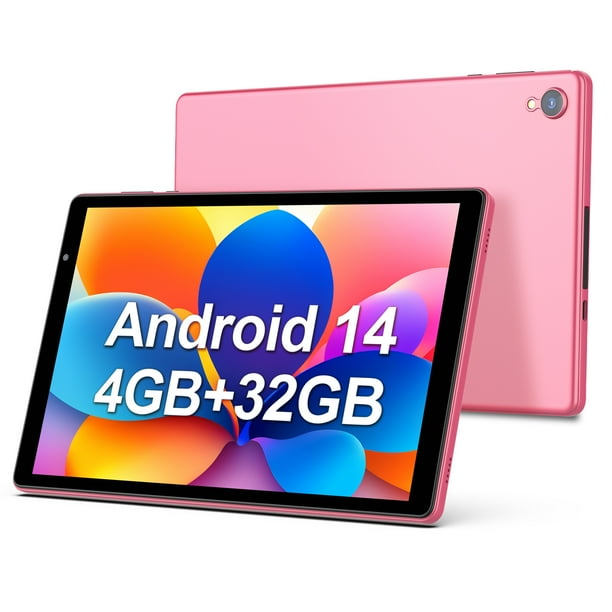 10 inch Android 14 Tablet, 4GB RAM 32GB ROM, 1TB Expandable, Quad