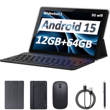 10 inch Android Tablet, 4GB RAM+64GB ROM 512GB Expandable Tablets, 1.8GHz Quad Core Processor Tablet, 1280*800 IPS 10'' HD Touch Screen, 2+8MP Dual Camera, 6000mAh Battery, WiFi, GPS, BT Tablet PC