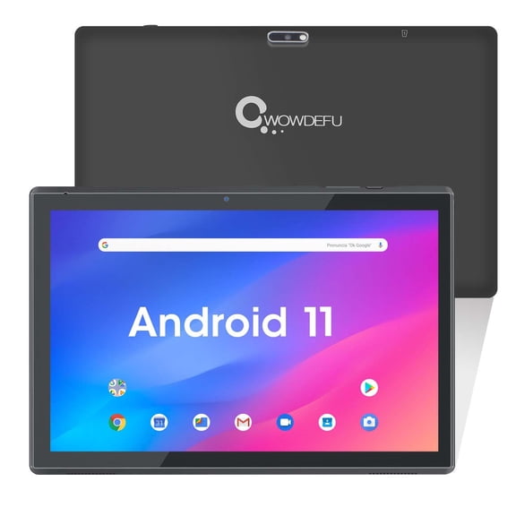 10 inch Android Tablet, 4GB RAM 64GB ROM Touchscreen Tablet PC, WiFi Tablet for Kids, Black