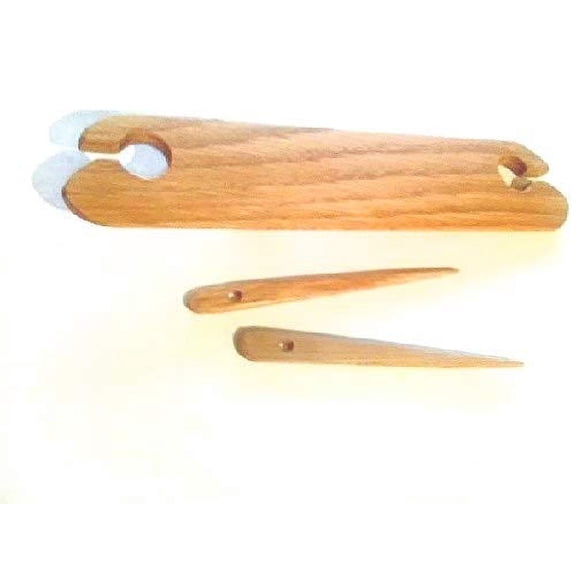 10 inch Belt Shuttle, Weaving Shuttle Tablet Weaving with Needles