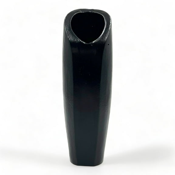 10 inch Black Decorative Metal Flower Vase by 90210 Kitchen and Bath