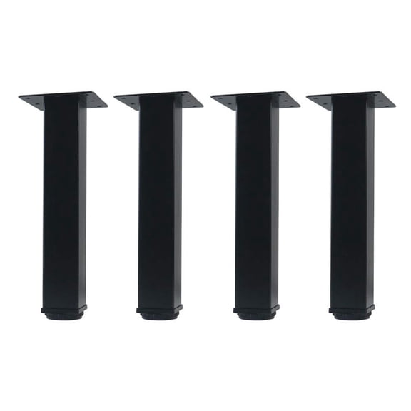10 inch Black Square Furniture