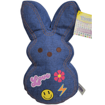 10 inch Dark Blue Blue Jean Bunny