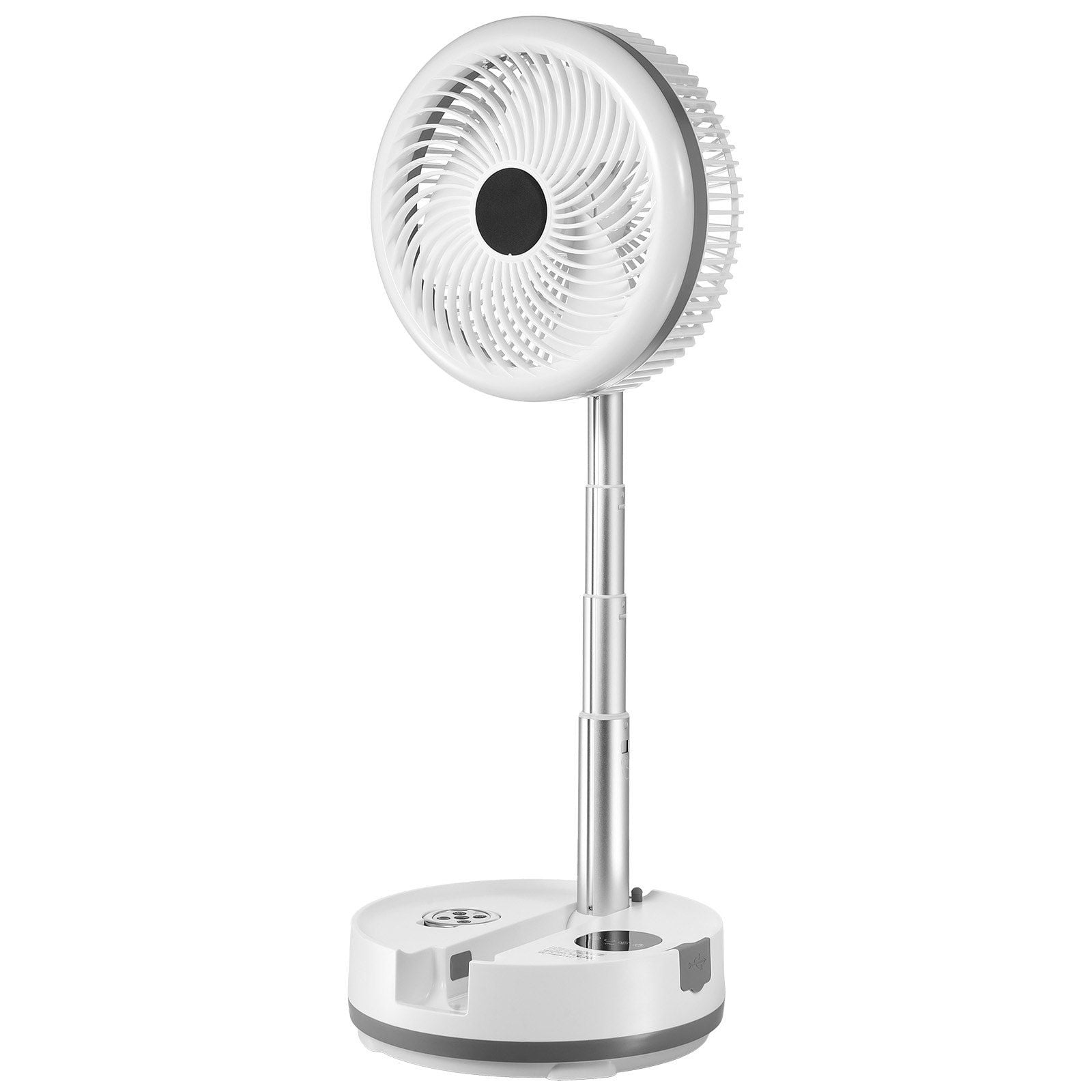 10" Foldable Oscillating Fan with Remote, 3-in-1 Rechargeable Desk Fan, 9 Speed Adjustable for Bedroom/Office