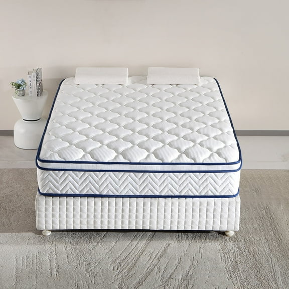 10 inch Full Mattress, Memory Foam & Spring Hybrid Medium Comfort Full Size in a Box,Adult