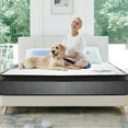 thumbnail image 1 of 10 inch Full Mattress, VIPLIVE Pocket Innerspring and Breathable Foam Hybrid Mattress in a Box, 1 of 9