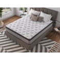 thumbnail image 1 of 10-inch, Gray, Gel Memory Foam - Pressure Relief for Side Sleepers, Heat Dissipation - Ideal for Comfortable Rest, 1 of 5