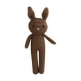 thumbnail image 1 of 10 inch Knitted Easter Bunny Rabbit Plush Toy Soft Cuddly Stuffed Animal Premium Handcrafted Fabric Holiday Home Decoration Spring Nursery Decor Plushie Gift, 1 of 3