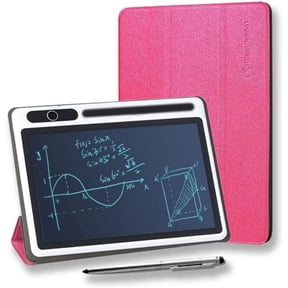 10 inch LCD Writing Tablet Electronic Writing Notebook with PU Protective Cover Erasable Drawing Pad Gift for Kids Adults at Home School Office