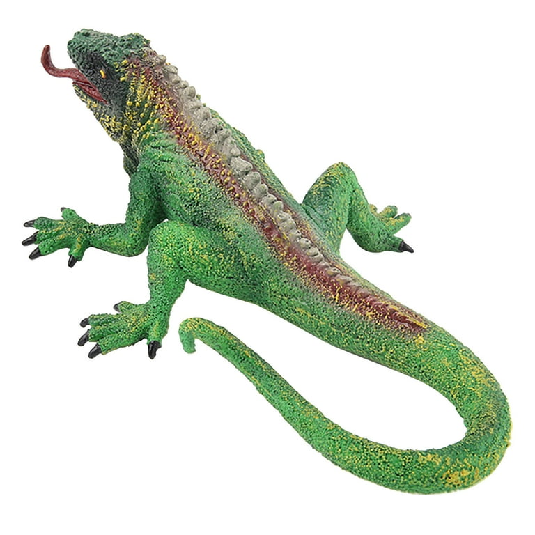 10-inch Lizards Toys, Super Stretches Material TPR Rubber Lizard
