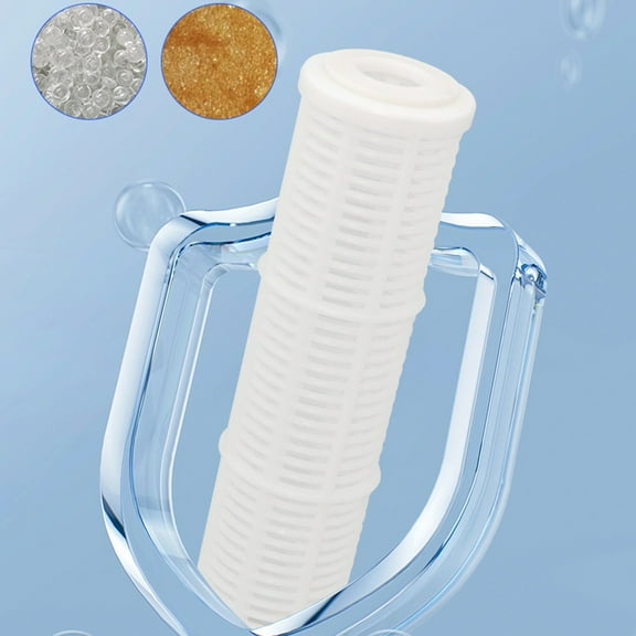 10-inch Nylon Mesh Fishb Filter Element for Pre-Filter Cleaning Machines Micro-Mesh Pre-Filter Cartridge, White, 1-Pack