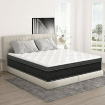 lemontalking 10 inch Queen Mattress,Hybrid Mattress in a Box,Medium Firm