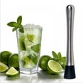 thumbnail image 1 of 10 inch Stainless Steel Cocktail Muddler - Professional Home Bar Muddler for Creating Mojitos, Margaritas, Mint & Fruit Based Drinks, 1 of 6